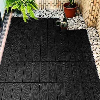 좋은 가격 patio hardwood 데크 타일 수소 방지 목재 바닥 타일 낮은 유지 보수 온라인으로