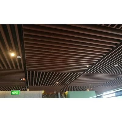 좋은 가격 PVC WPC 목재 천장 패널 목재 플라스틱 WPC 윗판 천장 온라인으로